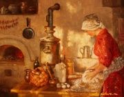 Ранним утром. масло, холст 