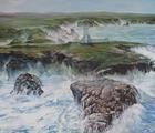 Статуэтка морское буйство масло, х…