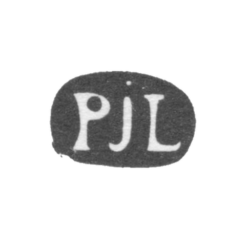 Клеймо неизвестного мастера Ленинграда - инициалы "PJL" - после 1908 г.