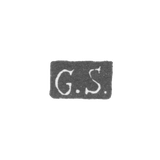 Клеймо мастера Симонссон Карл Густав - Ленинград - инициалы "G.S."