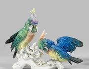 Фарфоровая фигурная группа тюрингских кокатилов
