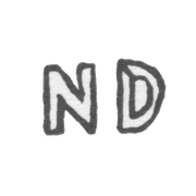 Клеймо мастера Дом Николай - Ленинград - инициалы "ND"