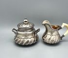 купить Карл Фаберже молочник сахарница , Российская империя серебро 84