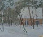 купить Дом в лесу. Акварель. 17 х 25 см.