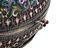 RUSSIAN GILT SILVER CLOISONNE ENAMEL EGG CASKET
