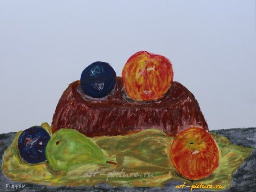 Still Life | Натюрморт Pastel on paper | Пастель, бумага