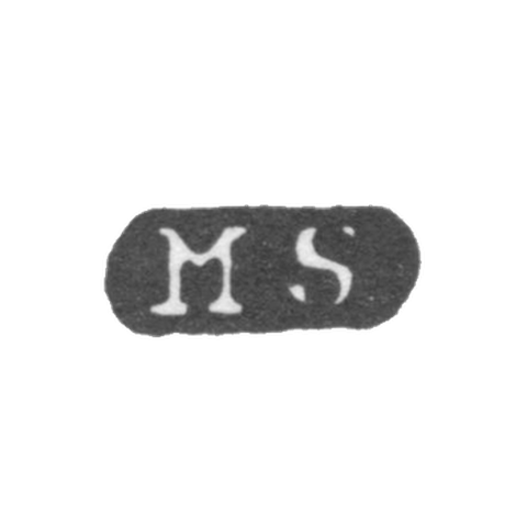 Клеймо мастера Скитт Матиас - Ленинград - инициалы "MS"