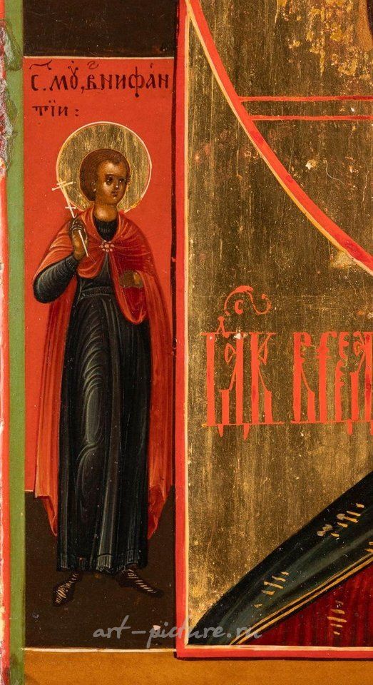 Русское серебро , ОЧЕНЬ КРАСИВАЯ ИКОНА, ИЗОБРАЖАЮЩАЯ СПАСИТЕЛЯ С ГРОЗНЫМ ОКОМ, С СЕРЕБРЯНЫМ ОКЛАДОМ,