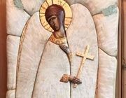 Ангел-хранитель Художественное панно 