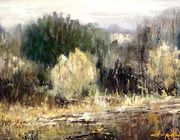 Весеннее настроение масло,холст