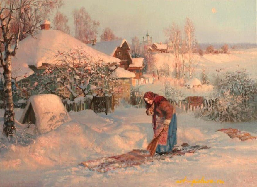 Суббота. масло, холст