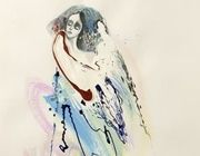 SPIRIT OF MUSE бумага, тушь, акрил (paper, ink, acrylic paints), 