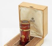 Декоративная цилиндрическая коробка