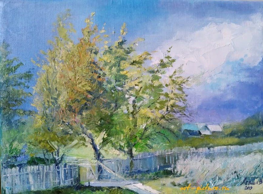 Перед грозой Масло, холст