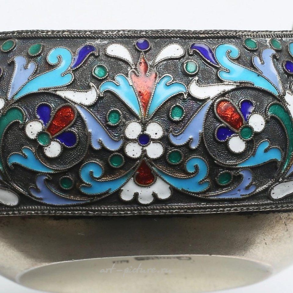 Русское серебро , Русский серебряный ковш. Струлев Николай Федорович 1896 год.