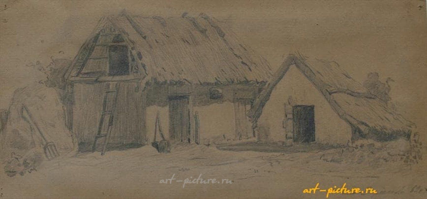 Сарай в деревне