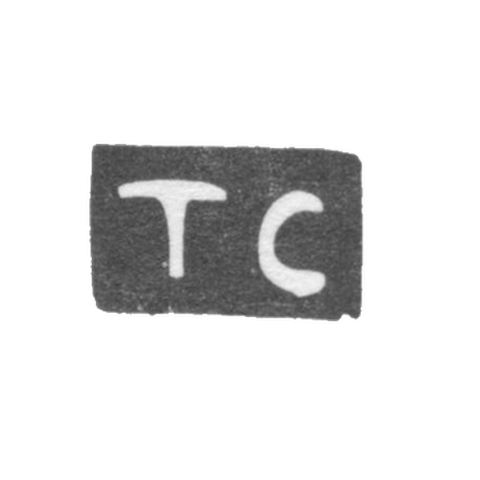 Клеймо мастера Силуянов Тимофей Филиппов - Москва - инициалы "ТС" - 1752-е гг. - 1802 г.