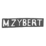 Клеймо мастера Циберт М. - Харьков - инициалы "M.ZYBERT" - после 1908 г.