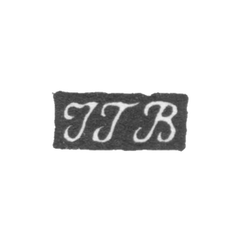 Клеймо мастера Бунцель Иоганн Теодор - Ленинград - инициалы "JTB"