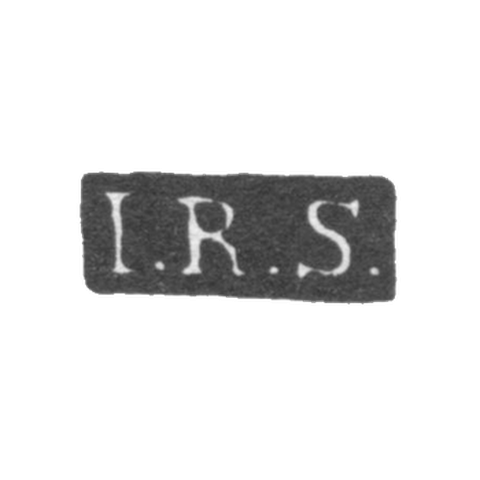 Клеймо неизвестного мастера Ленинграда - инициалы "I.R.S." - 1839 г.