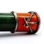 Фаберже: зонтик из русского серебра, нефрита, жадеита и драгоценных камней