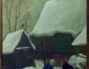 Без названия масло, холст 