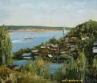 Статуэтка Плёс масло,холст