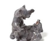 Играющие мишки. Дания, г. Копенгаген, Royal Copenhagen, 1912 год