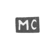 Клеймо неизвестного мастера - Владимир - инициалы "МС" - 1763 г.