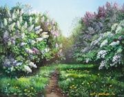 Пора вить гнездо Масло , холст 