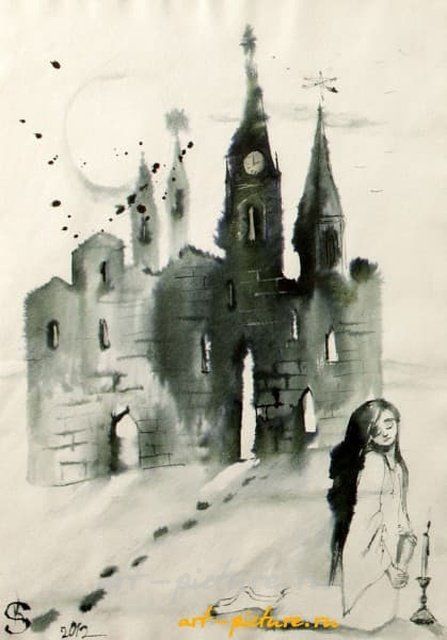 БЕЗВЕТРИЕ (NO WIND) БУМАГА, ТУШЬ.
