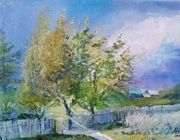 Перед грозой Масло, холст 