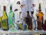 bottles №4 масло, двп 