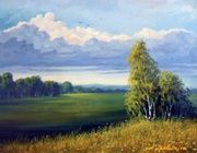 Перед бурей масло, холст 