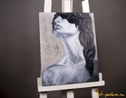 "Наслаждение" Масло,акрил,холст. 