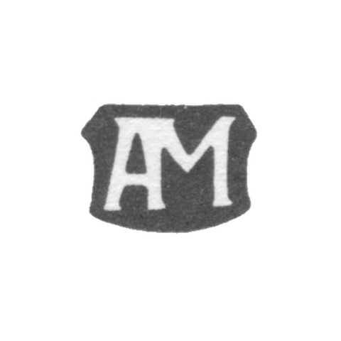Клеймо мастера Маск Ассмус - Таллин - инициалы "AM" - 1594-1607 гг.