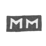 Клеймо неизвестного мастера Казани - инициалы "ММ" - 1790-е гг.