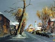 Улица Интернациоанльная акрил,холст