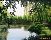 Летний полдень Масло,холст 