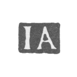 Клеймо мастера Акерблом Иоганн Генрих - Ленинград - инициалы "IA"