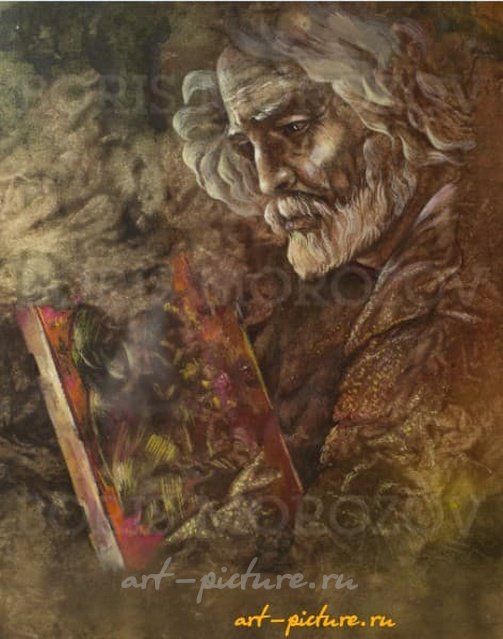 «Реставратор» Бумага/Ватман / Акварель