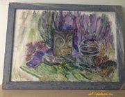 Натюрморт акварель 