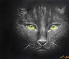 Статуэтка "Коть" акриль,акварельна…