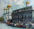 Статуэтка Пассаж акрил,холст