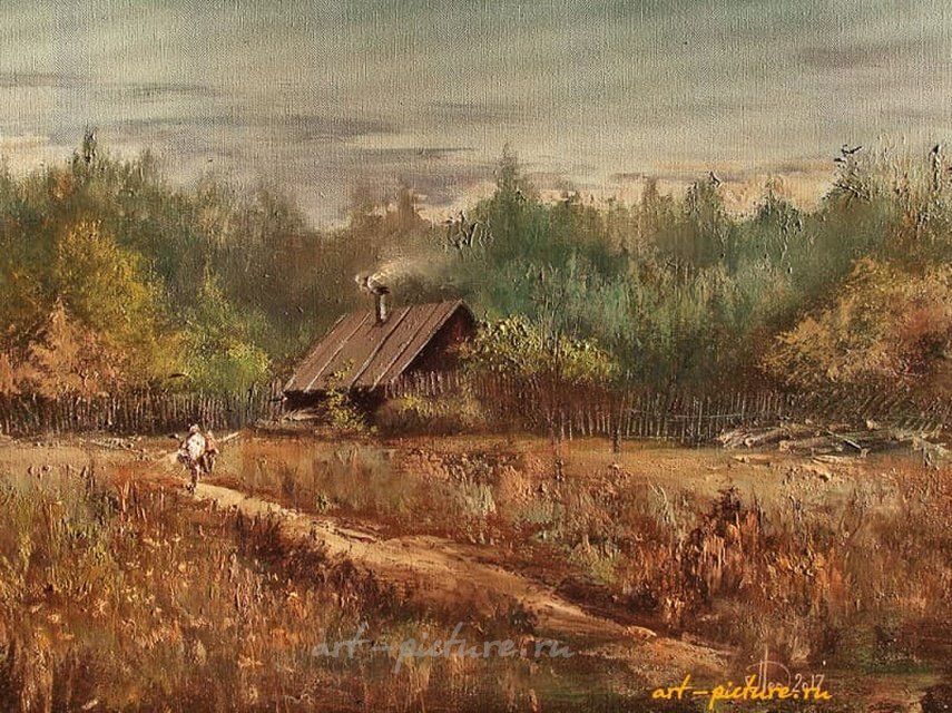 В субботний вечер масло,холст