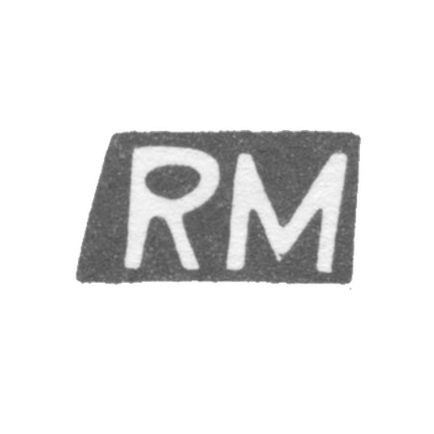 Клеймо неизвестного мастера Таллина - инициалы "RM" - 1924-1940 гг.