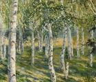 купить Березки масло, холст 