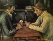 игроки  в карты масло холст 