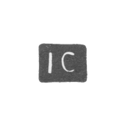 Клеймо мастера Серебреников Илья Сидоров - Кострома - инициалы "IС" - 1756-1795 гг.