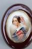 Александра Россет Смирнова (1809-1882), русская художница миниатюр на лаке...